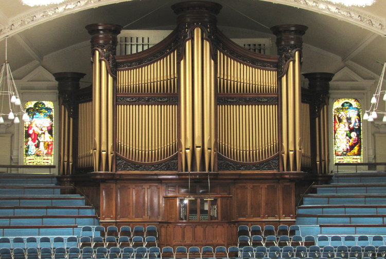 The Binns Organ in the Albert Hall, Nottingham